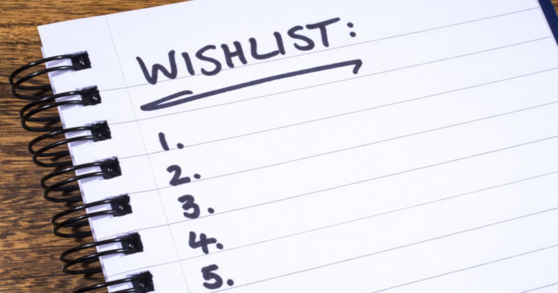 Building a Home Wish List